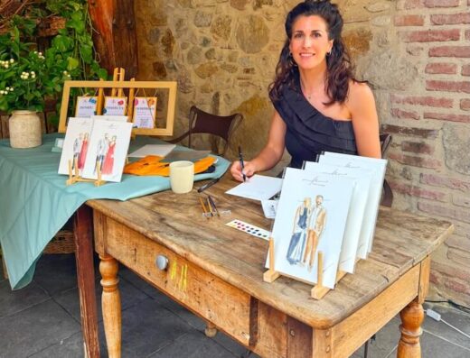 ilustracions en directe casaments - ilustracions per bodes - liveart per casaments - pintar en directe casaments