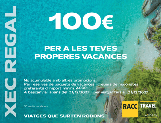 Xec regal Racc Travel - Casaments de Catalunya - viatge de noces